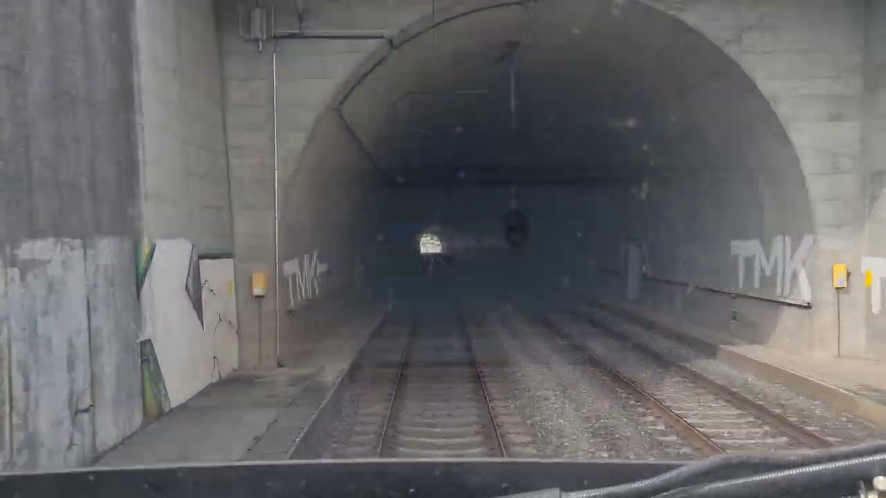4K [Cab-ride][Führerstandmitfahrt] Neuchâtel - Lausanne, en cabine d'un ICN (RABDe 500)