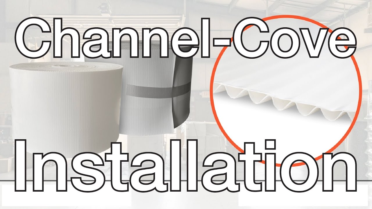 Channel-Cove Pre-Scored Water Diverter Installation