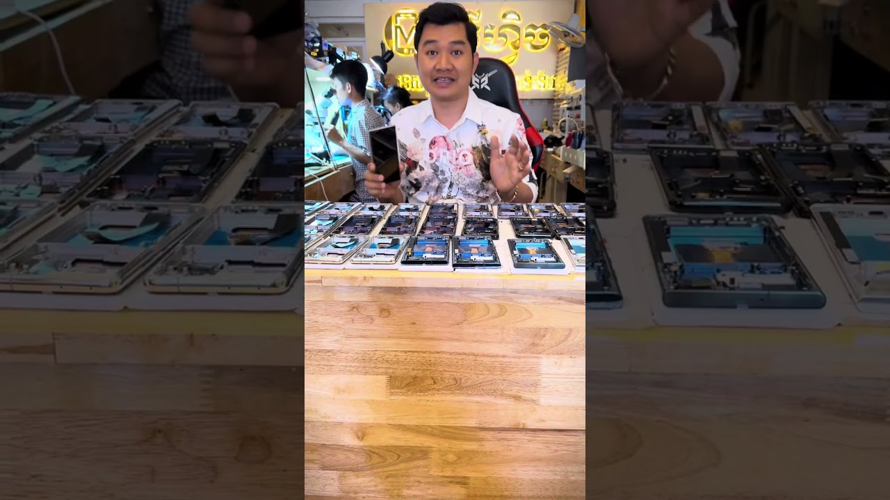 អេក្រង់ Samsung ស៊ីន ជាប់តួ និង Oled ជាប់តួចូលស្តុកច្រើន 🪛📲🛠️16/07/24#phonerepair #iphonerepairing