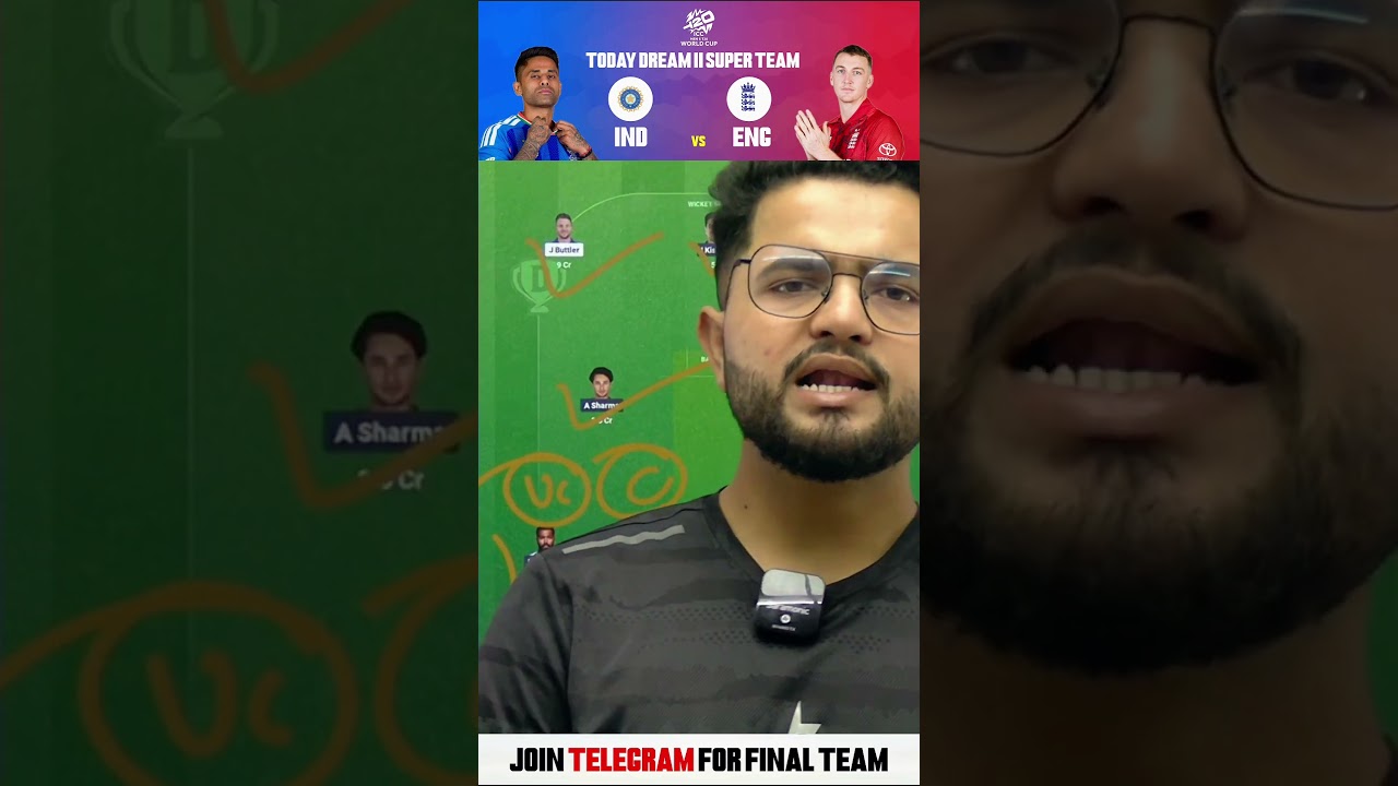 IND vs ENG Dream11 Prediction | IND vs ENG Dream11 Today |  #t20wc #t20worldcupqualifier #dream