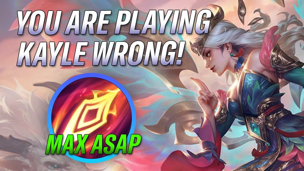 YOU ARE PLAYING KAYLE WRONG! YOU NEED TO DO THIS! KAYLE WILD RIFT GAMEPLAY