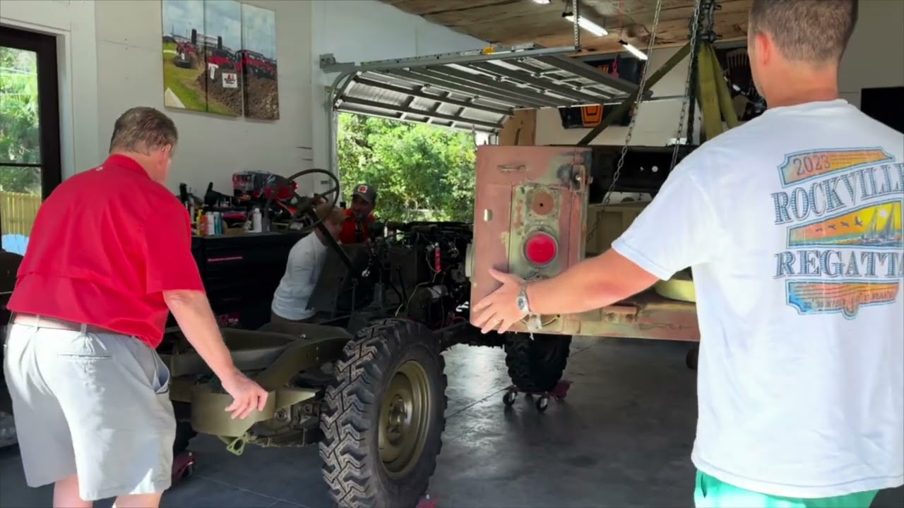 1952 Willys M38 Jeep rebuild part 15
