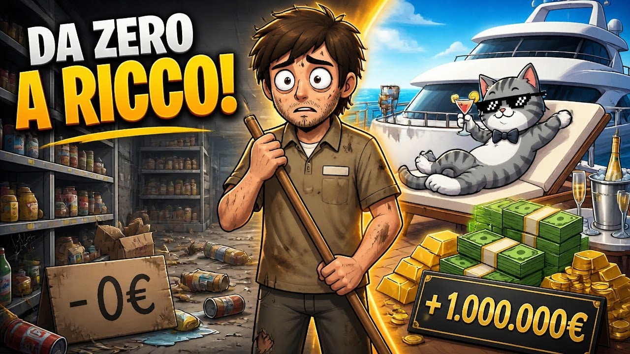Povero come la M*rda, la Scalata su Money Simulator ITA Ep.1