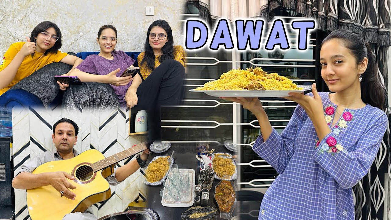 Ghr me kiski dawat? | Rabia bni chef |papa ki singing | Sistrology | Rabia Faisal