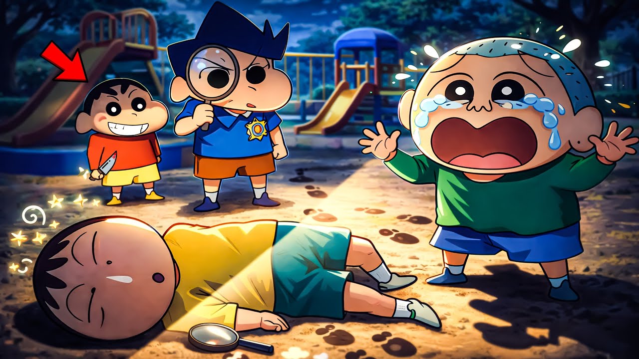 Shinchan Became Secret Killer In Murder Mystery 😈🔪