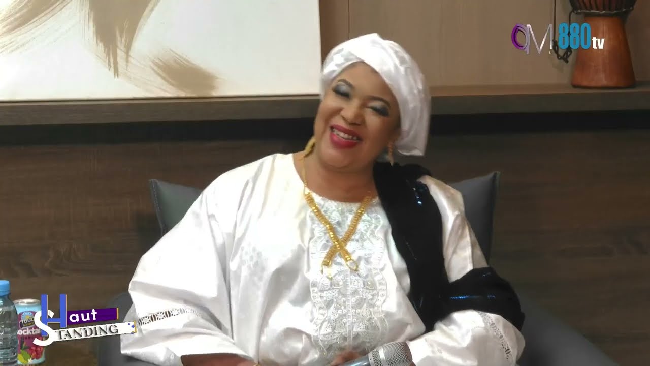 #880 TV / OM TV  : NAFI DIABATE MARIMAR  EN EXCLUSIVITÉ DANS L’ÉMISSION HAUT STANDING.