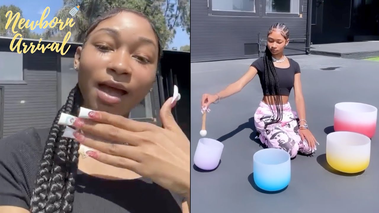 That Girl Lay Lay Shows Off Her $200 Nail Set While Manifesting! 💅🏾