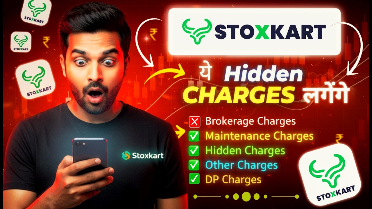 Stoxkart Hidden Charges Explain! | Brokerage, AMC & DP Charges Explained |