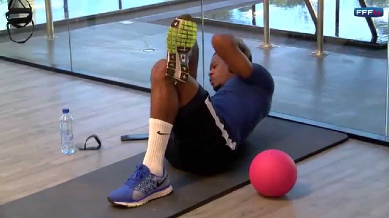 Gainage et musculation avec Patrice Evra