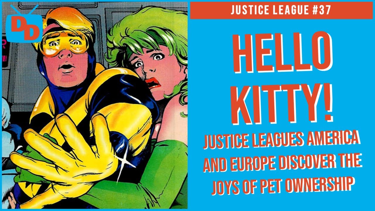 Justice League #37 Review | Hello Kitty | Justice League Monday | 1990