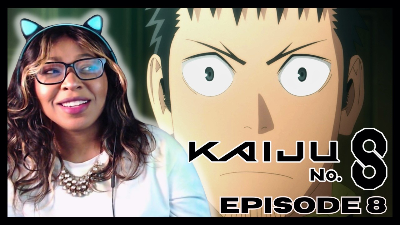 WELCOME TO THE DEFENSE FORCE! FIRST TIME WATCHING KAIJU NO 8 EPISODE 8!