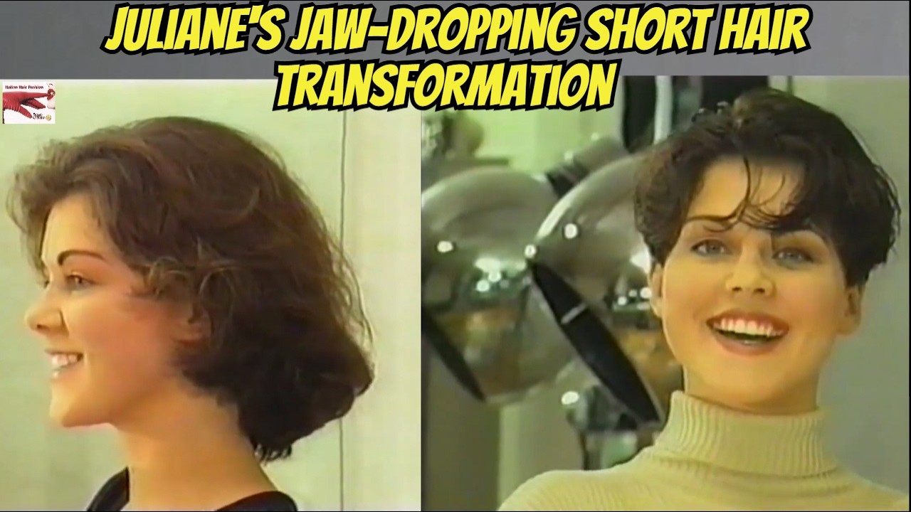 Juliane's Jaw-Dropping Short Hair Transformation