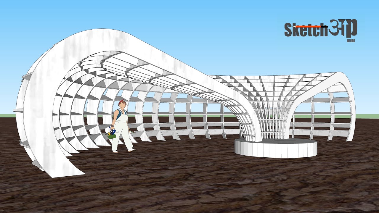 Sketchup fast work.