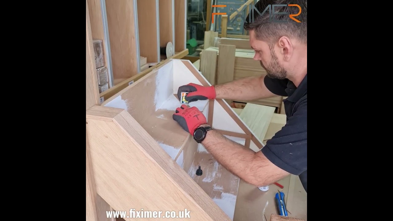Oak stair Cladding. Simple and affordable way of transforming your staircase.