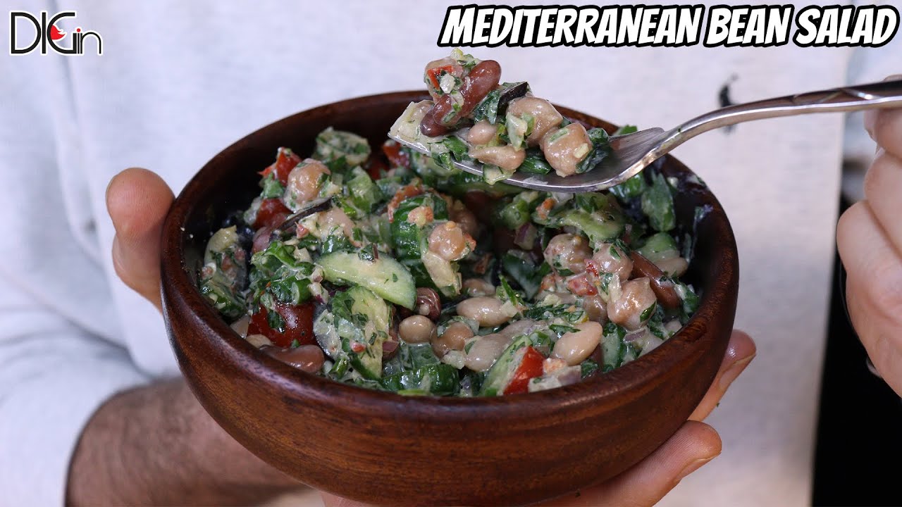 Mediterranean bean salad | سالاد حبوبات مدیترانه ای