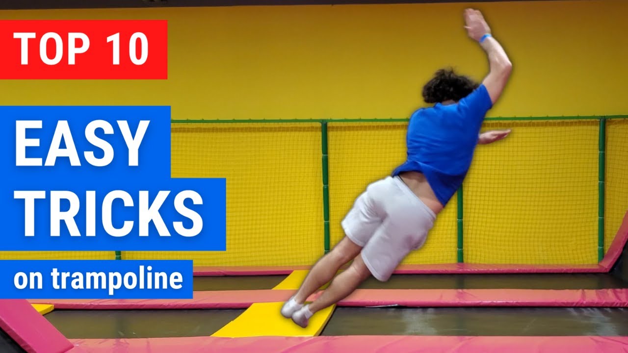 10 Easy Trampoline Tricks | Free Beginner Workout