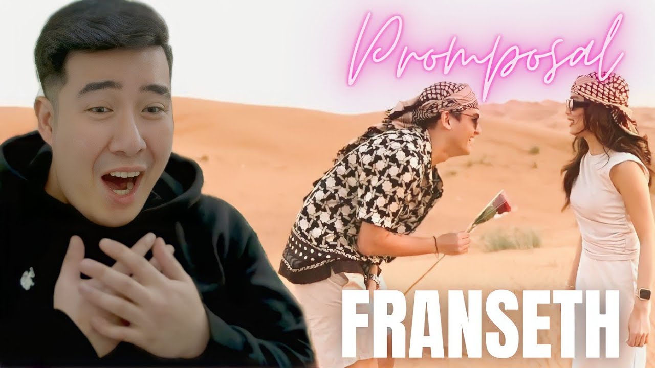 [REACTION] FRANSETH |Nag-double Dubai prompose kay Chin! | Star Magical Prom 2024 [Promposal]