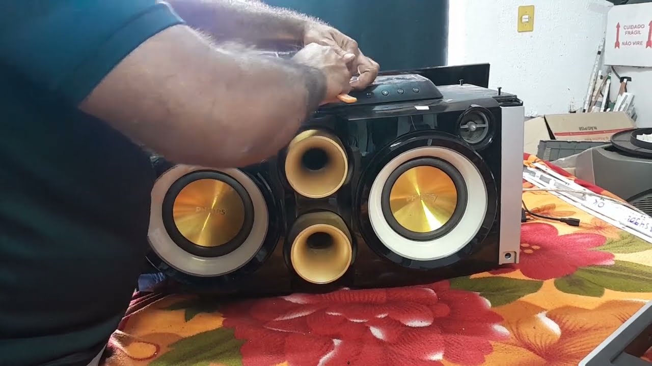 Som Philips FWP2000 - Instalação de Bluetooth