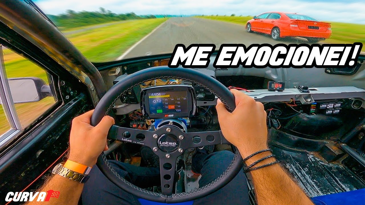 PRIMEIRO TESTE UNO ASPIRADO NA PISTA!!