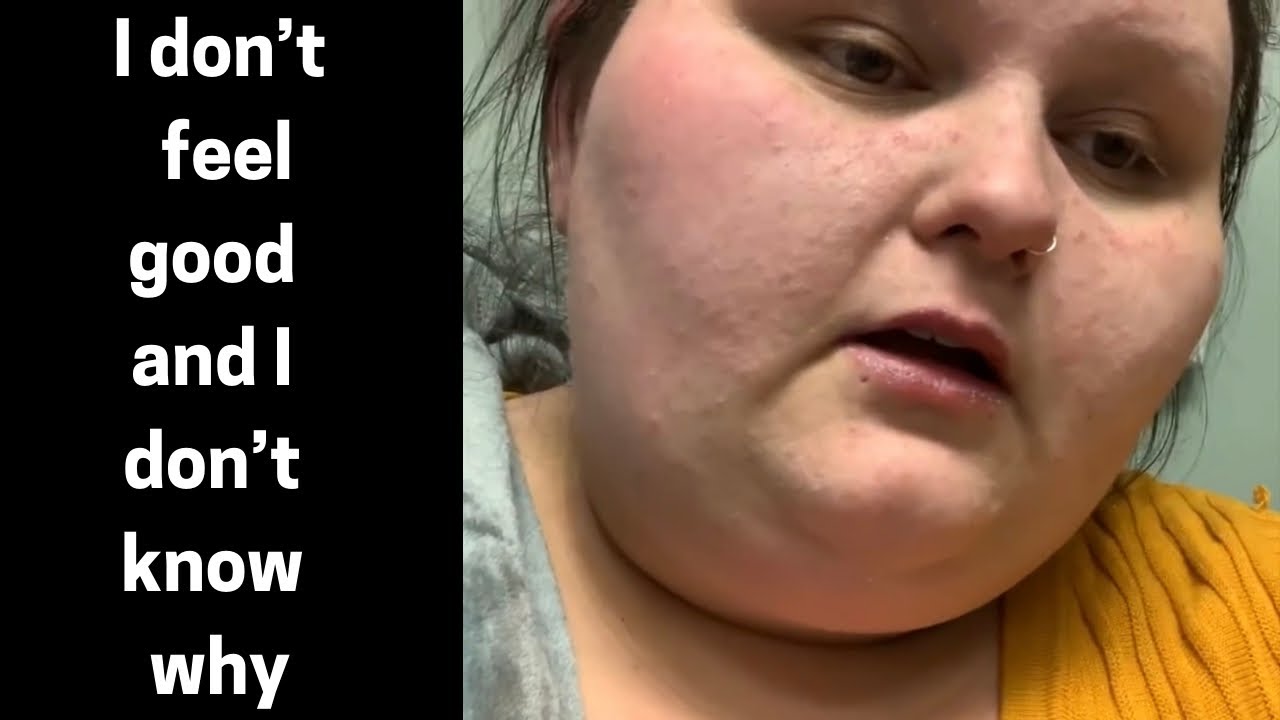 Amberlynn Reid doesn’t feel good but it’s not because of her weight