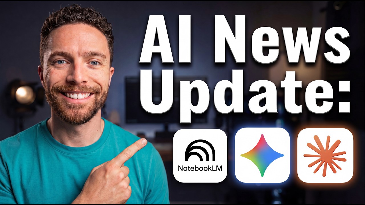 AI News: NotebookLM Update; Gemini Study Notebooks; Claude Design 2.0; and ChatGPT Is Now Better!!