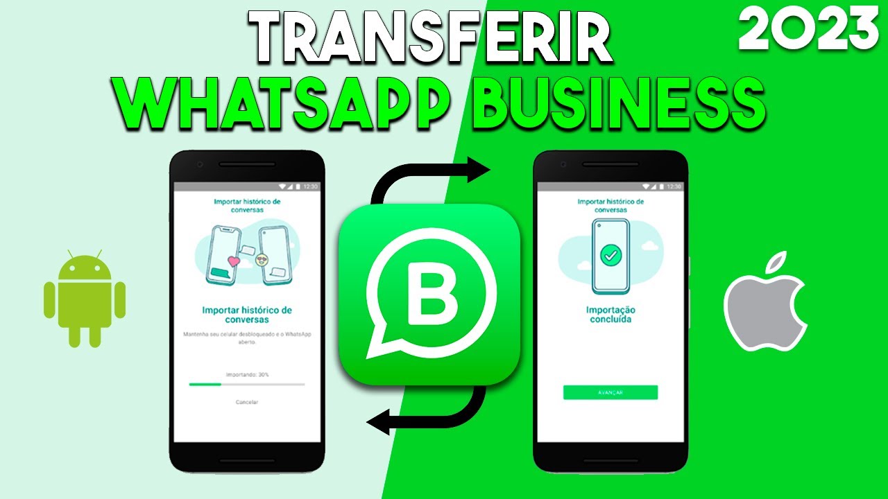 WHATSAPP BUSINESS | Como Transferir Conversas do BUSINESS do Android para iPhone |Único que Funciona