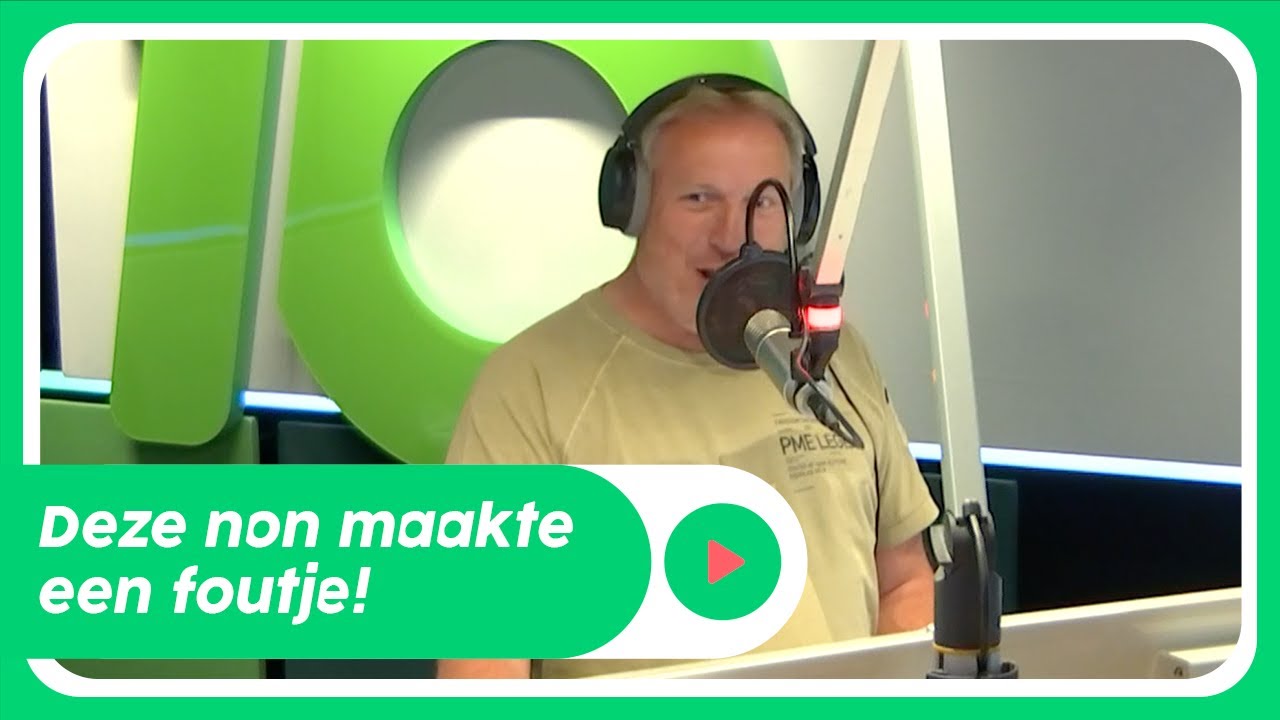 Mop van Rob: deze non maakte een foutje! | Radio 10