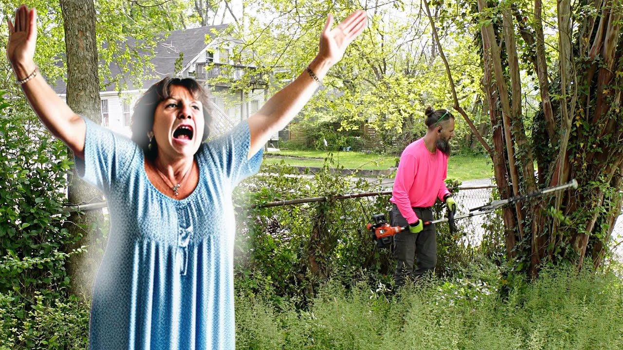 Mowing Lawn at 10am? Karen LOSES IT!
