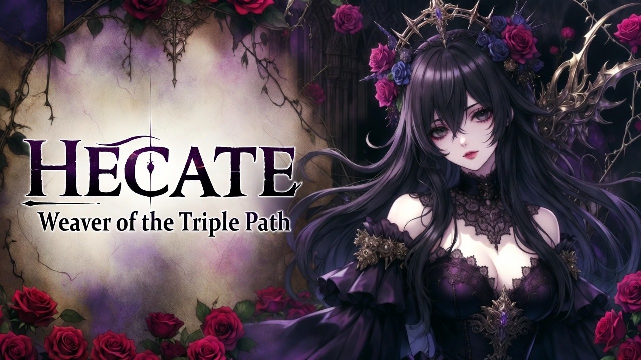 【Симфонический металл / Клавесин】HECATE: Weaver of the Triple Path - Nocturnal Rose [Официальное ...