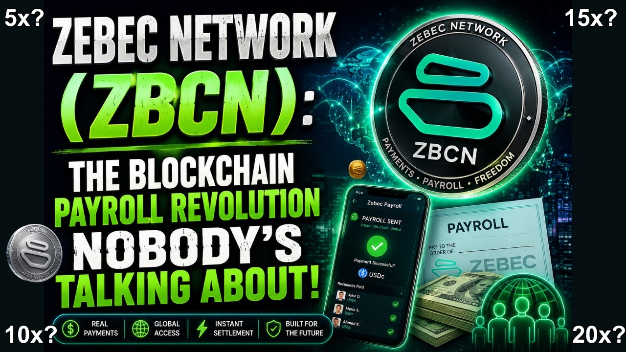 Zebec Network (ZBCN) : The Blockchain Payroll Revolution Nobody's Talking About!