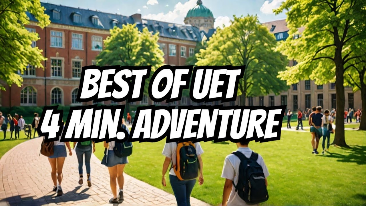 Visit to UET campus: Experience the BEST of UET Campus in 4 Minutes!