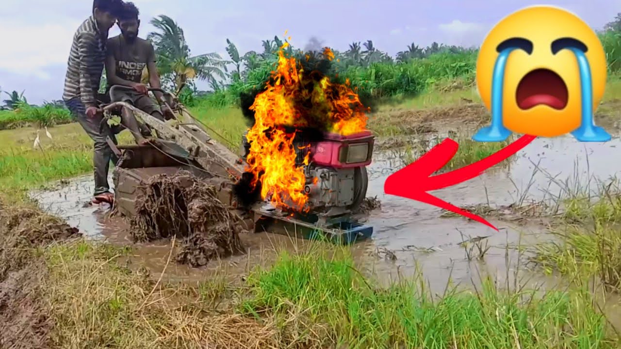 Plowing A Field With The World's Best Tractor Driver RV 125 traktor