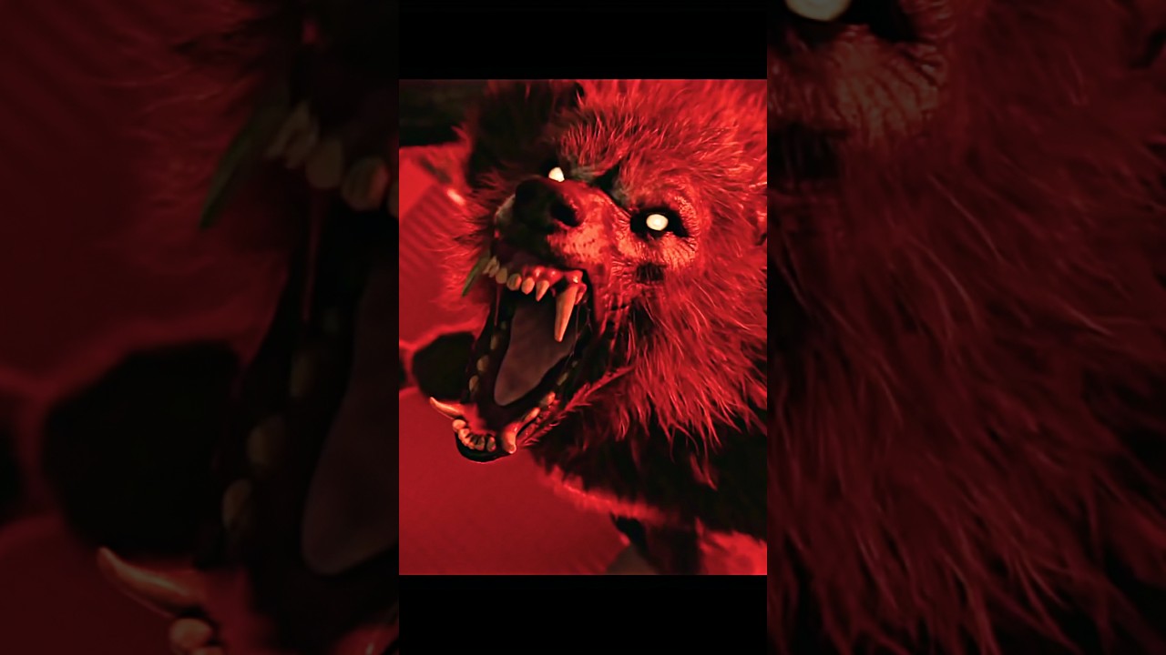 Crazy Werewolf Transformation! 🤯 #shorts #shortsfeed