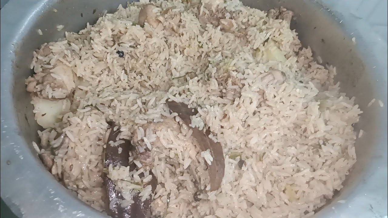 Chicken white pulao recipe # food # recipe # Shaheen Mubarak Vlogs 