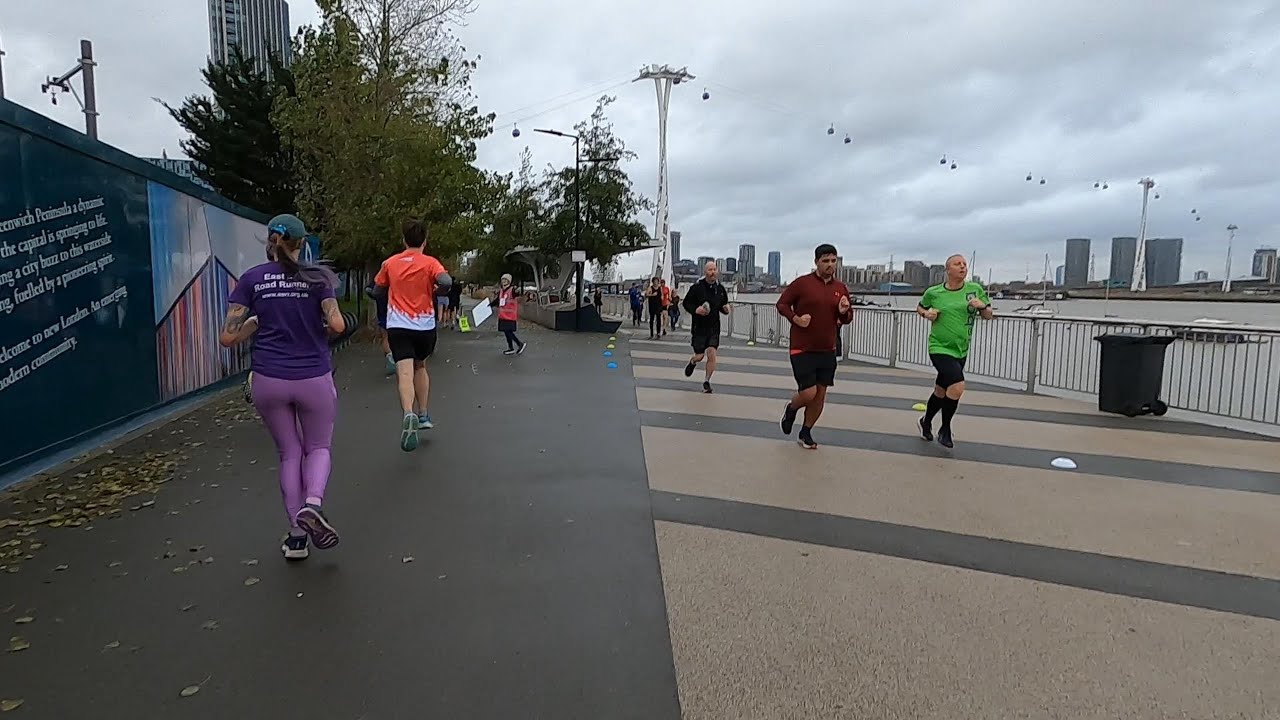 Greenwich Peninsula Parkrun- Event number 1