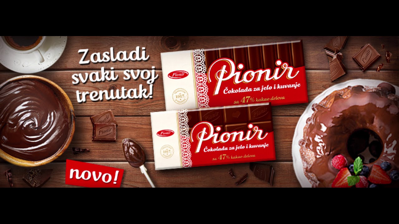 Pionir čokolada za jelo i kuvanje - Zasladi svaki svoj trenutak!