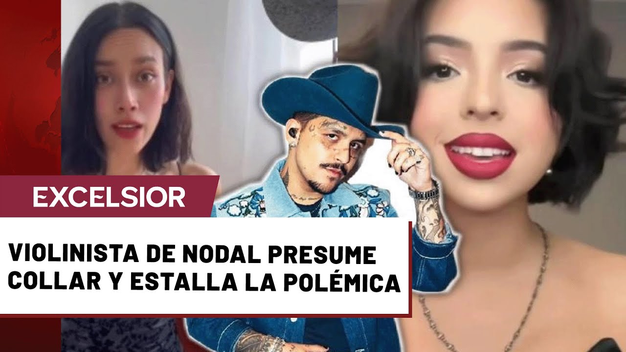 Esmeralda Camacho presume collar y la comparan con &Aacute;ngela Aguilar por supuesto regalo de Nodal