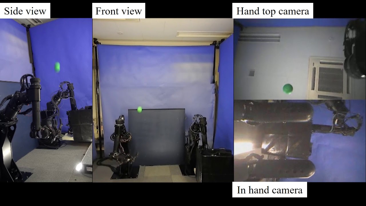 High-Speed Catching by Multi-Vision Robot Hand (IROS 2020, short version)