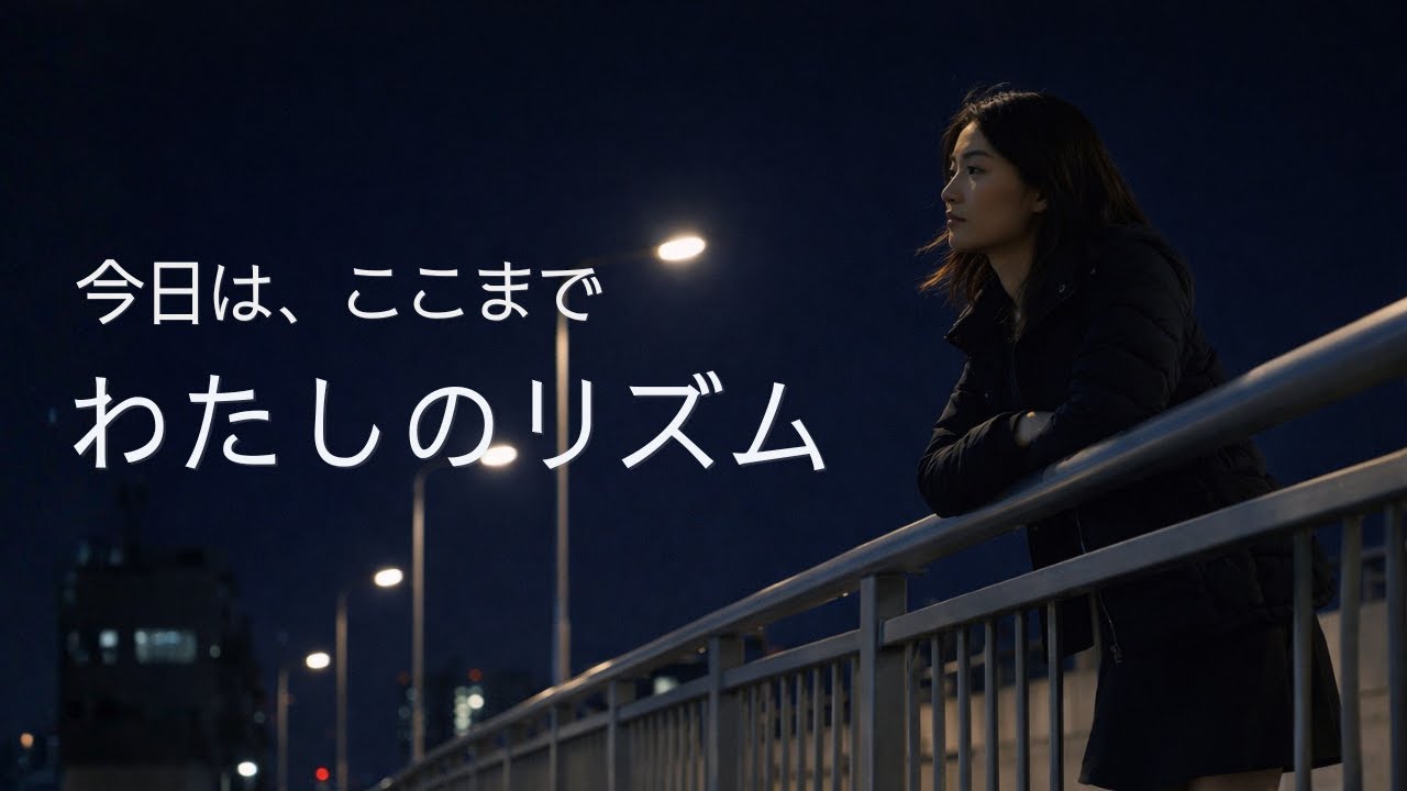 わたしのリズム｜無理しない夜 – Bittersweet Japanese 90s J-POP
