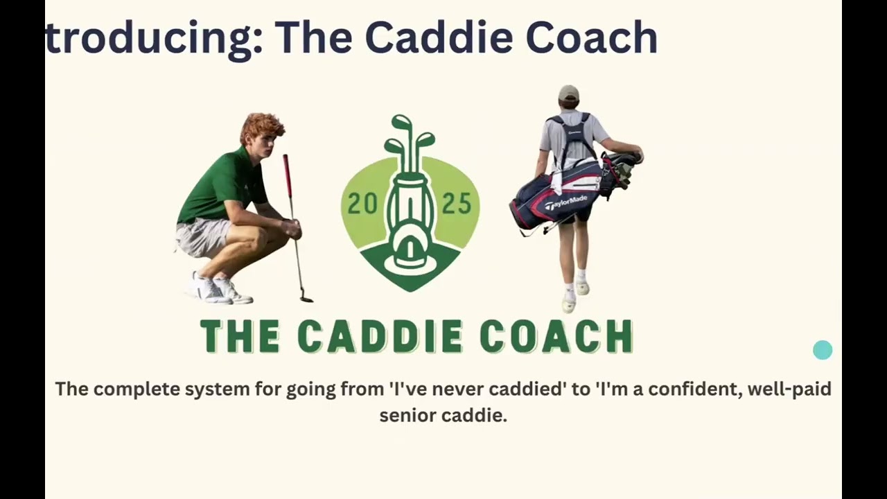 How to Make $50/Hour Caddying This Summer - Full Webinar Recording