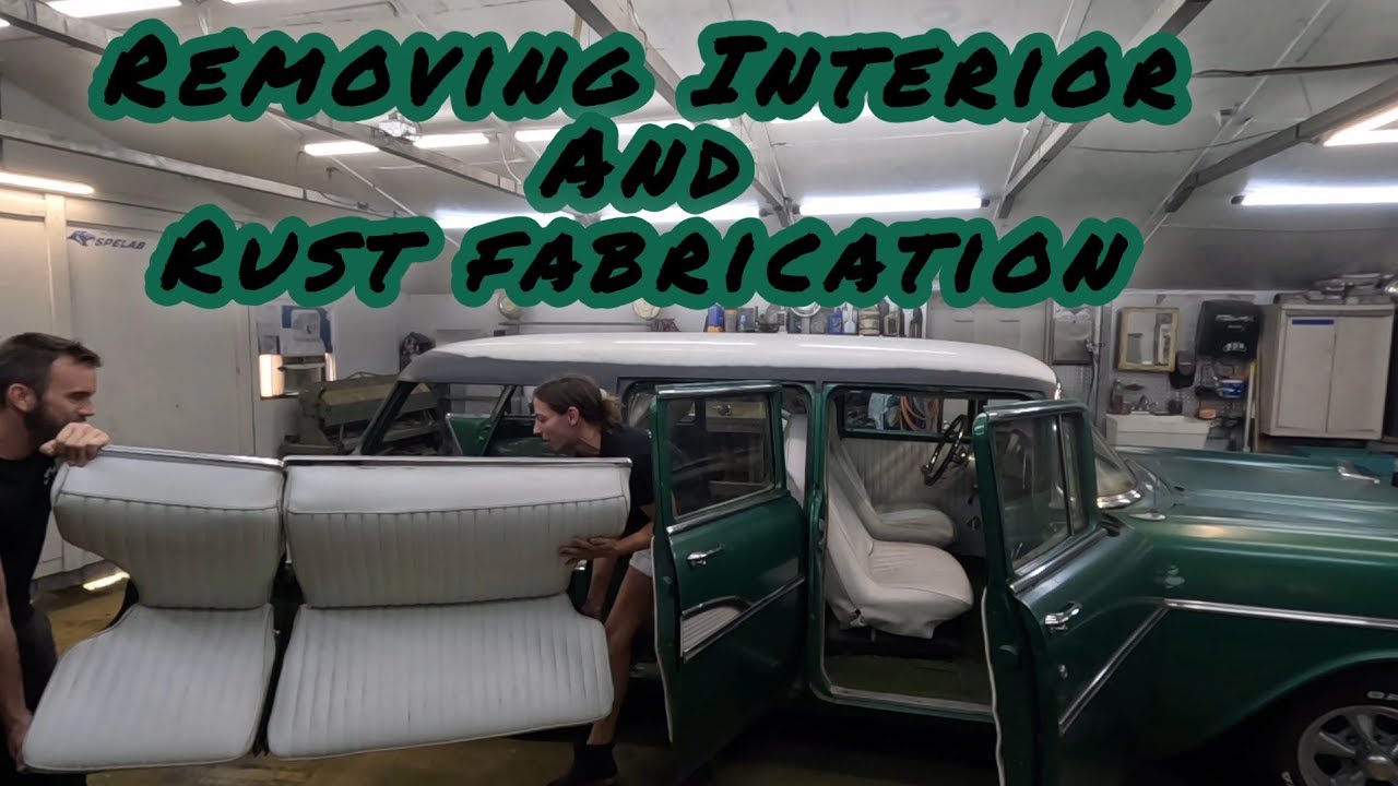 Rust, Rivets & Roofing Flashing! 57 Bel Air is full of Surprises Custom metal fabrication challenge 