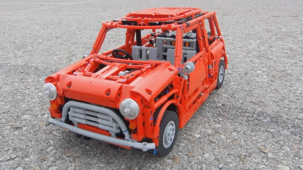 LEGO Mini Cooper Mark I, FULL REMOTE CONTROLLED! by Sheepo
