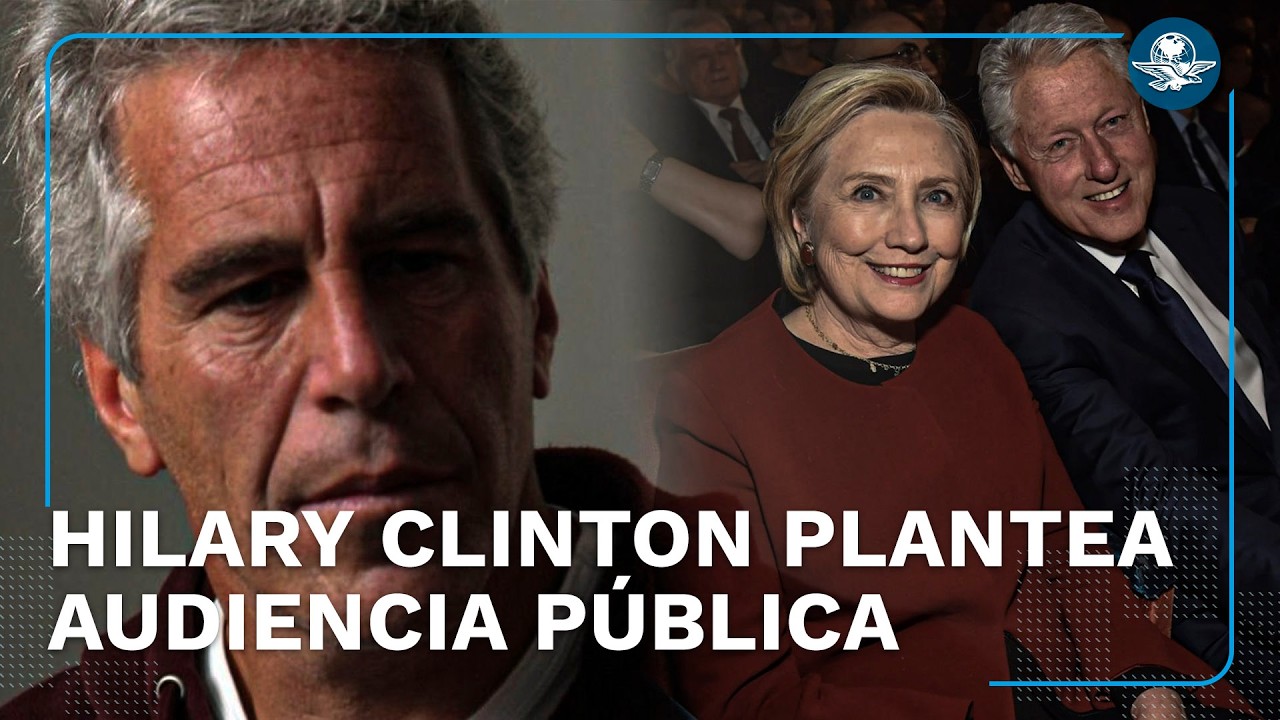 Hillary Clinton, dispuesta a una declaración televisada por el caso Epstein