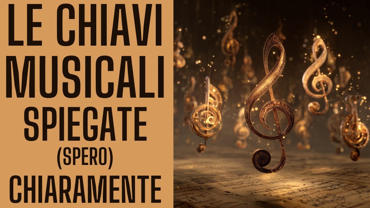 Le chiavi musicali: cosa sono, a cosa servono