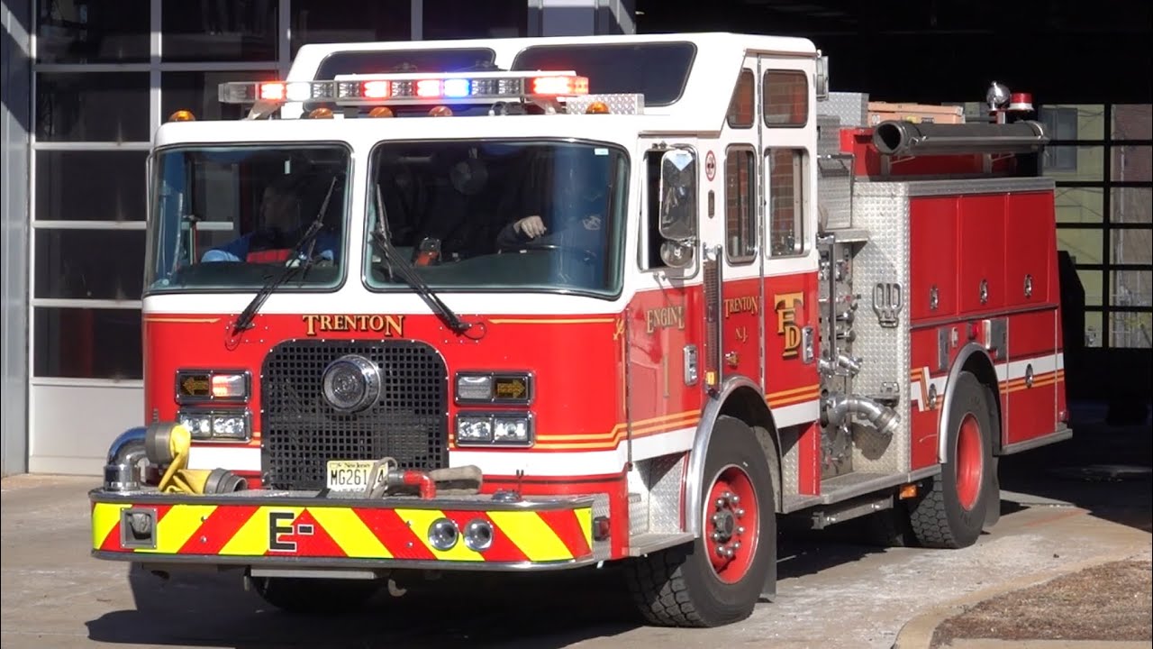 Trenton Fire Department Engine 1 Responding 2/26/25
