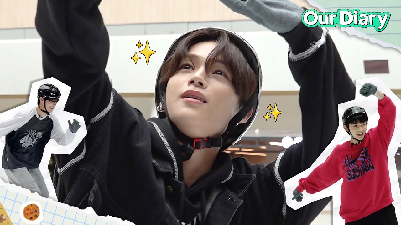 [Our Diary] 아이스링크에서 스케이트 빼고 다 해봄 | 엔딩요정, 먹방, 컬링 | 스케이트도 타긴 함…👀 - &TEAM