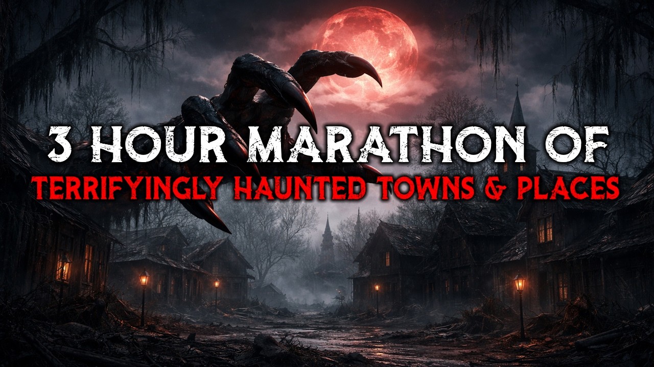 3 Hour Marathon Of Terrifyingly Haunted Towns & Places