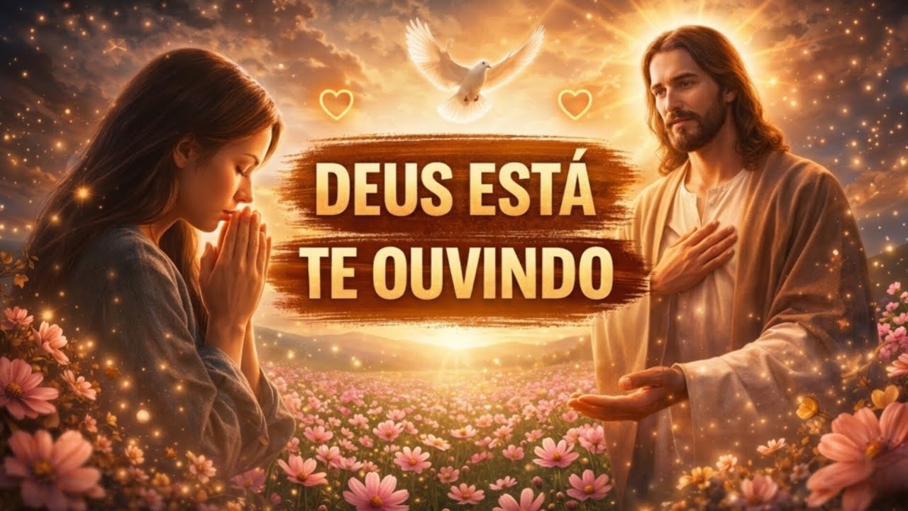 Deus está te ouvindo 