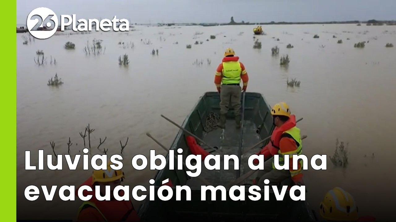 🇲🇦 MARRUECOS | Lluvias torrenciales obligan a la evacuación masiva de personas | #26Planeta
