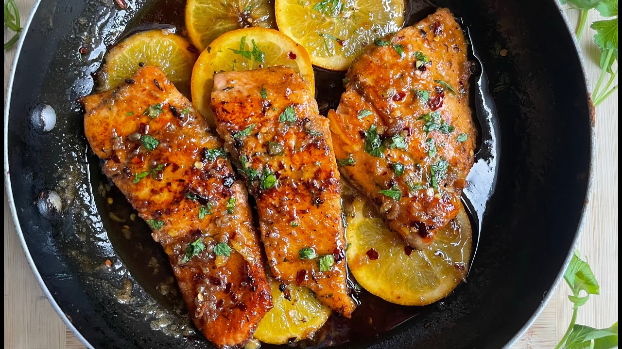 Orange Glazed Salmon